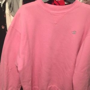 PINK CHAMPION SWEATSHIRT UNISEX